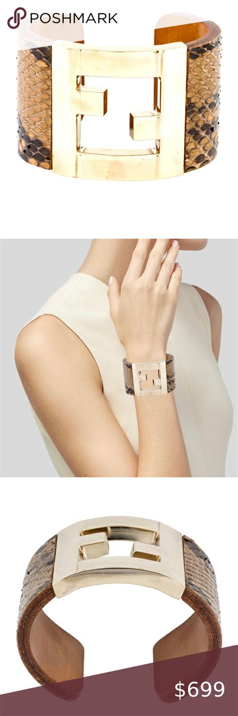 fendi cuffs|real fendi bracelets.